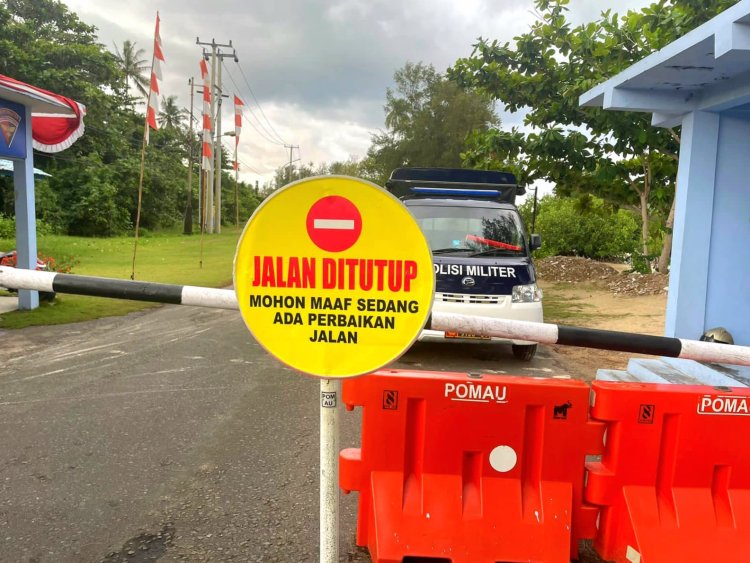 Pengumuman Penting: Perbaikan Jalan di Lanud Raden Sadjad Natuna, Jalan Ditutup