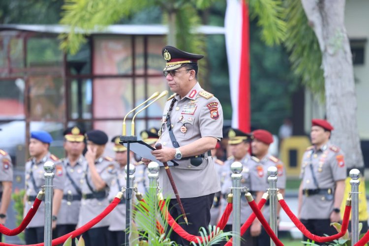 Upacara Hari Juang Polri 2024 Dipimpin oleh Irjen Pol Yan Fitri Halimansyah