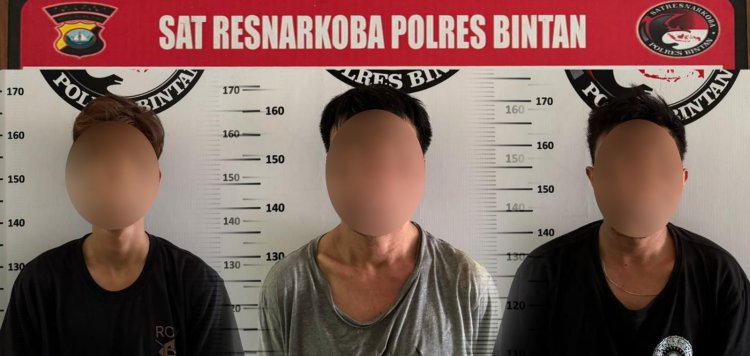 Satuan Reserse Narkoba Polres Bintan Tangkap Pelaku Residivis Narkoba