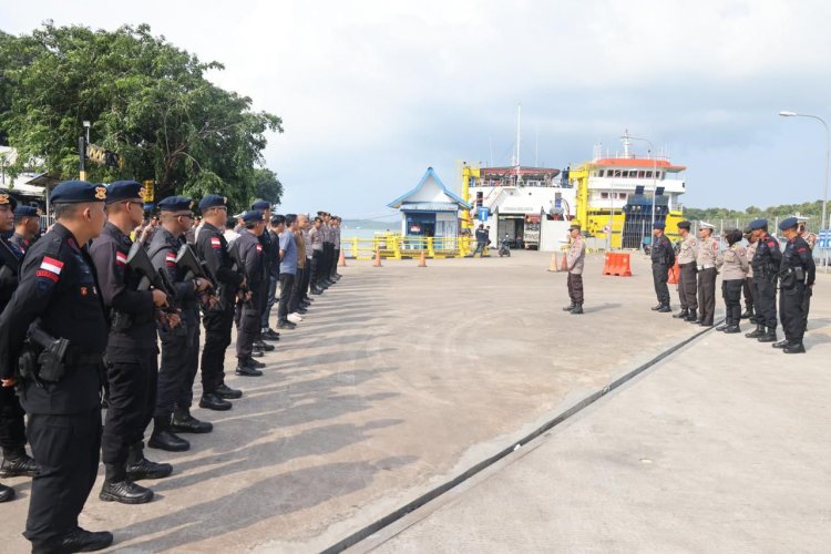 Polda Kepri Laksanakan Apel Serpas Persiapan Operasi Mantap Praja 2024