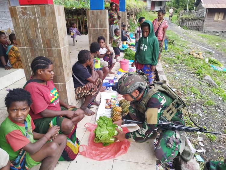 ROSITA HABEMA BANTU EKONOMI WARGA MILAWAK