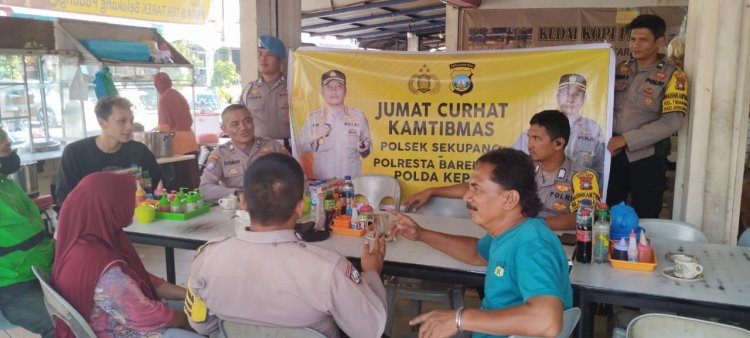 Jumat Curhat Polsek Sekupang, Demi Ciptakan Pilkada 2024 Yang Aman Dan Damai