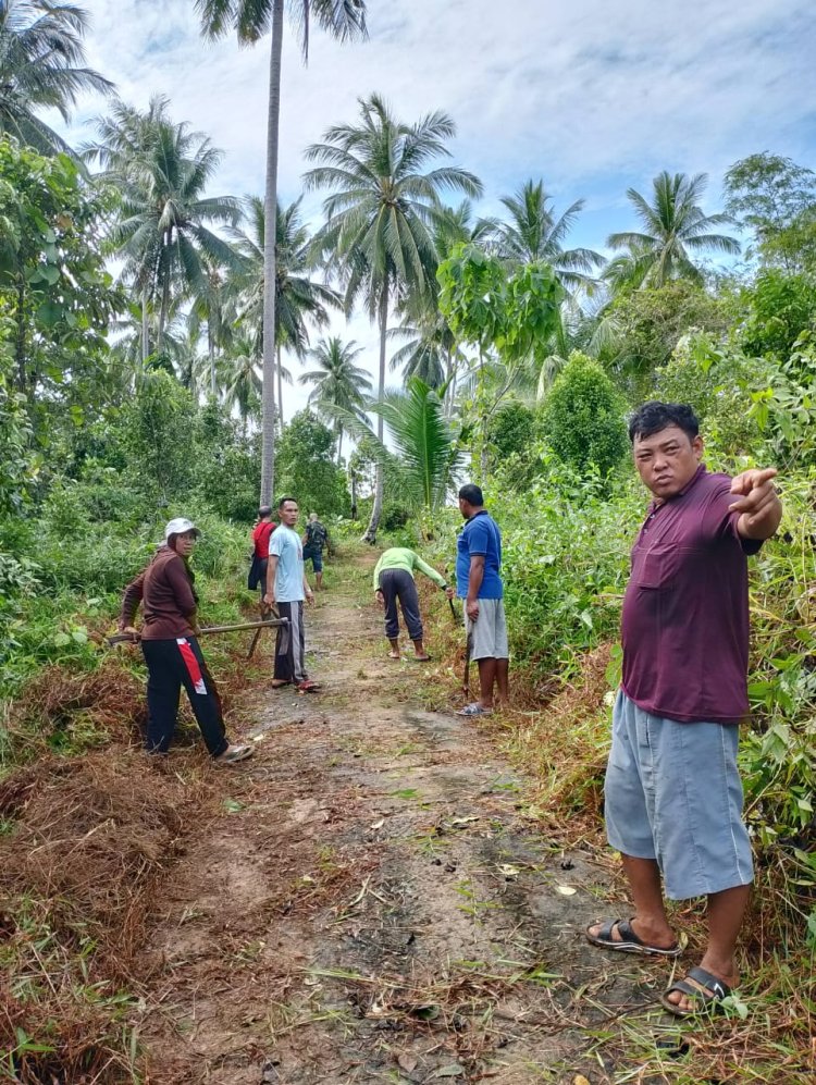 Semangat Masyarakat Desa Selading Dukung Program GEMILANG