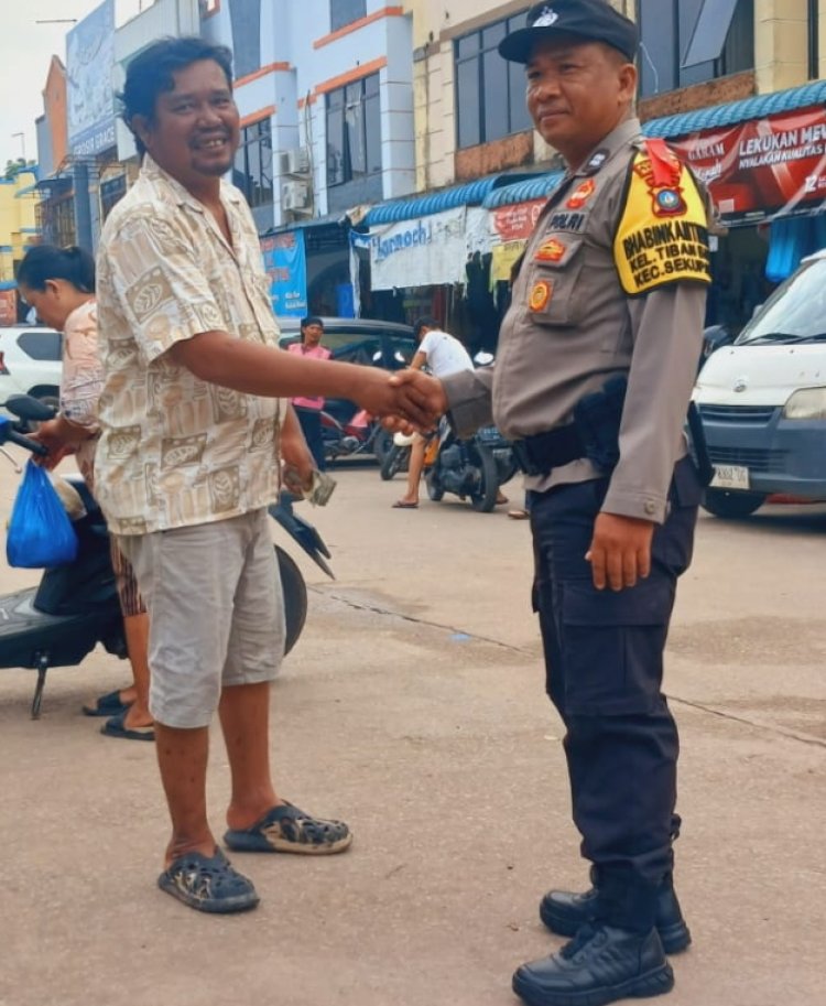 Bhabinkamtibmas Polsek Sekupang Lakukan Sambang dan Himbauan Kamtibmas