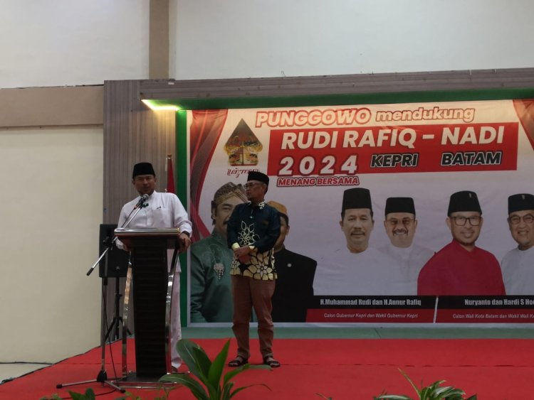 Punggowo Dukung Pasangan Rudi-Rafiq dan Nuryanto-Hardi di Pemilu 2024