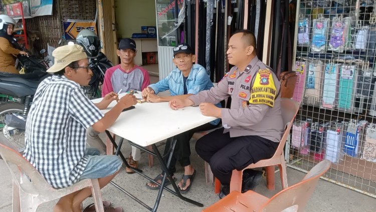 Warga Sei Harapan Kompak Dukung Imbauan Kamtibmas dan Pilkada Damai dari Bhabinkamtibmas Polsek Sekupang