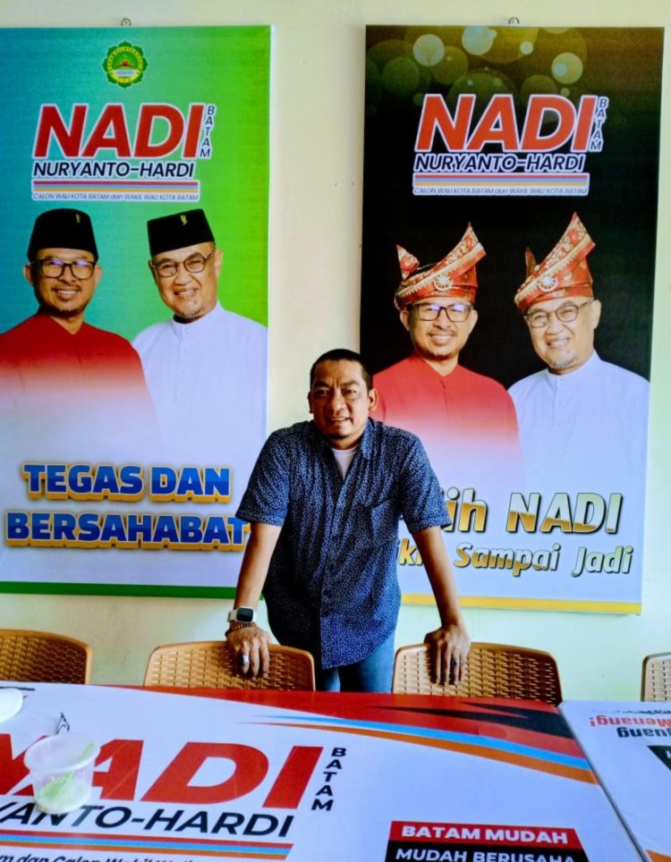 NADI Optimis Hadapi Pilwako Batam 2024, Meskipun Elektabilitas Awal Tertinggal