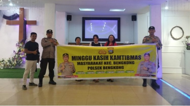 Kegiatan Minggu Kasih Kamtibmas di Kecamatan Bengkong Berlangsung Kondusif