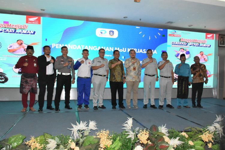 Capella Honda Kepri bersama Jasa Raharja Kepri Kembali Gelar Seminar Safety Riding