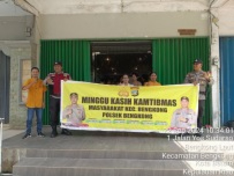 Kegiatan Minggu Kasih Kamtibmas di Gereja GBI Tabgha, Bengkong Berjalan Lancar