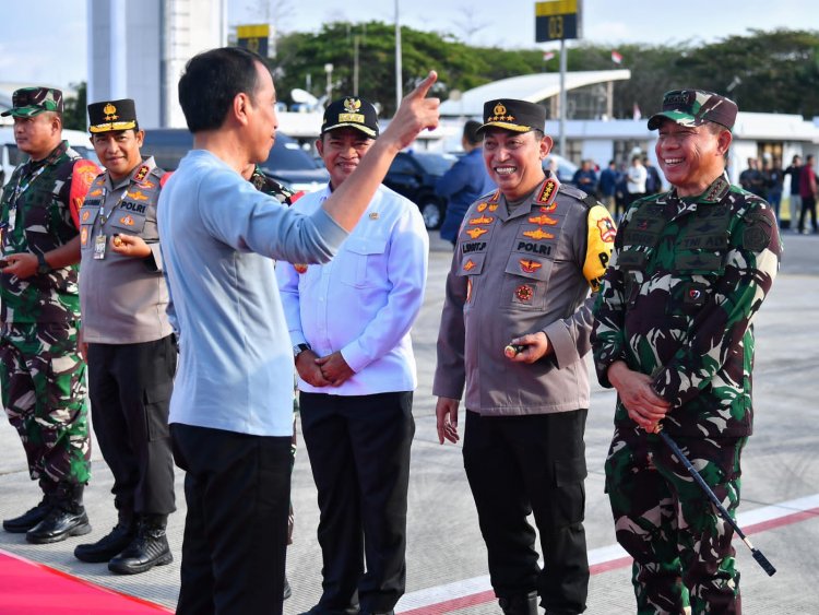 Panglima TNI Dampingi Presiden RI di Final MotoGP Mandalika 2024