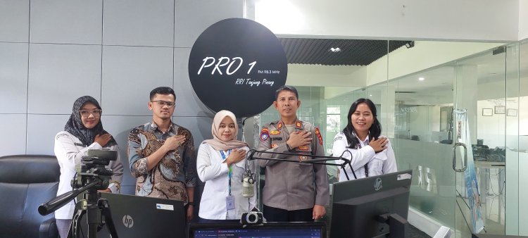 Polres Bintan Himbau Masyarakat Terkait Pilkada 2024 Melalui Radio RRI Tanjungpinang