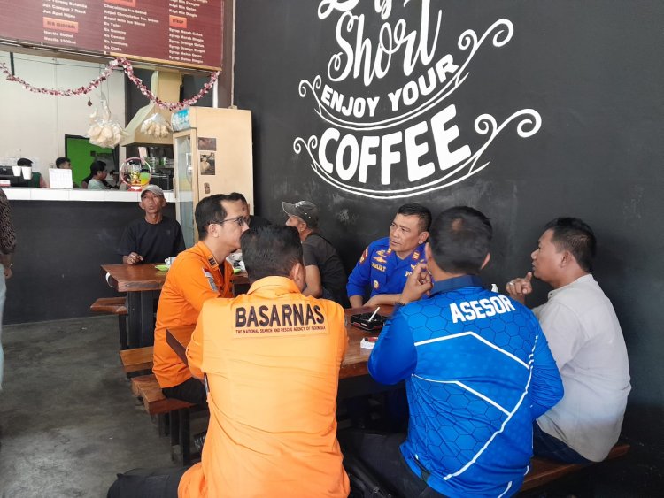 Satpolairud Polres Bintan Coffee Morning Bersama Basarnas Tanjung Pinang