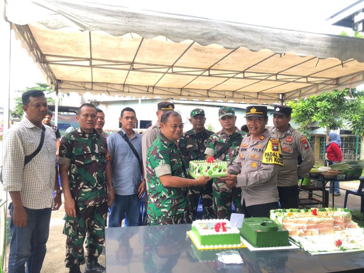 Kunjungan Kapolsek Tanjungpinang Kota dalam Rangka HUT TNI Ke-79