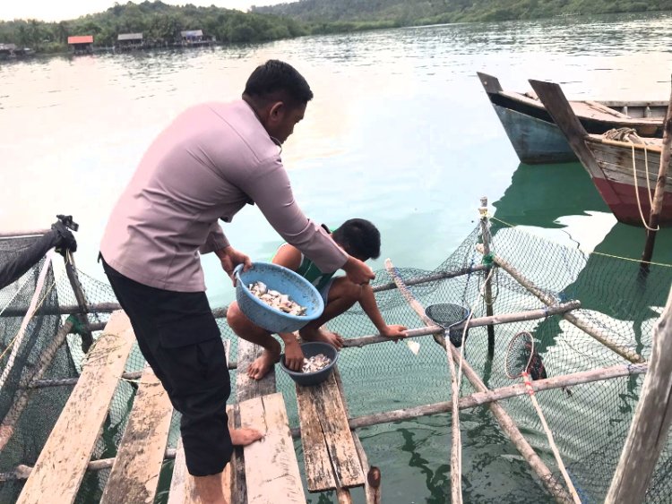 Bripka Wira Susanto Bhabinkamtibmas Gerakkan Desa Binaan untuk jadi Desa Mandiri Berketahanan Pangan