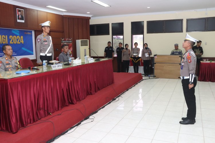 Polresta Barelang Gelar Latpra Operasi Zebra Seligi 2024