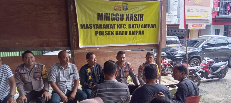 Minggu Kasih Kamtibmas bersama Warga kp seraya Kec.Batu Ampar- kota Batam