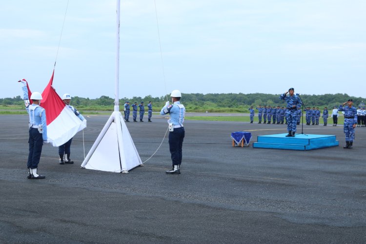 Danlanud RSA Natuna Pimpin Upacara, Panglima TNI Tegaskan Netralitas Jelang Pilkada 2024