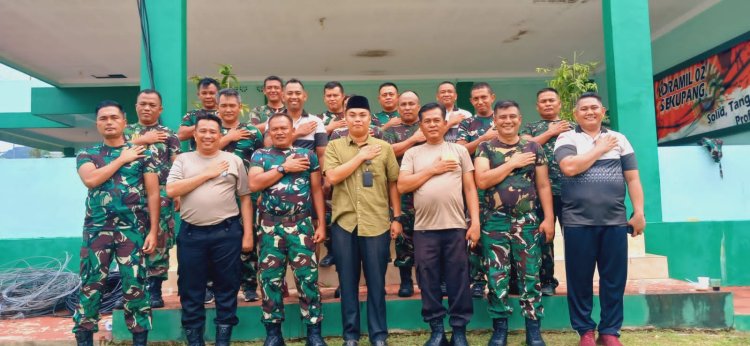 Perkokoh Sinergitas, Polsek Sekupang, Koramil 02 Sekupang dan Kecamatan Bersatu Wujudkan Pilkada Damai 2024