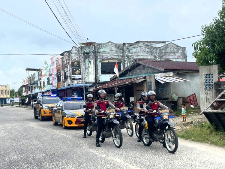 Demi Terjaganya Kantibmas Yang Kondusif Menjelang Pilkada 2024, Sat Samapta Laksanakan Patroli Rutin