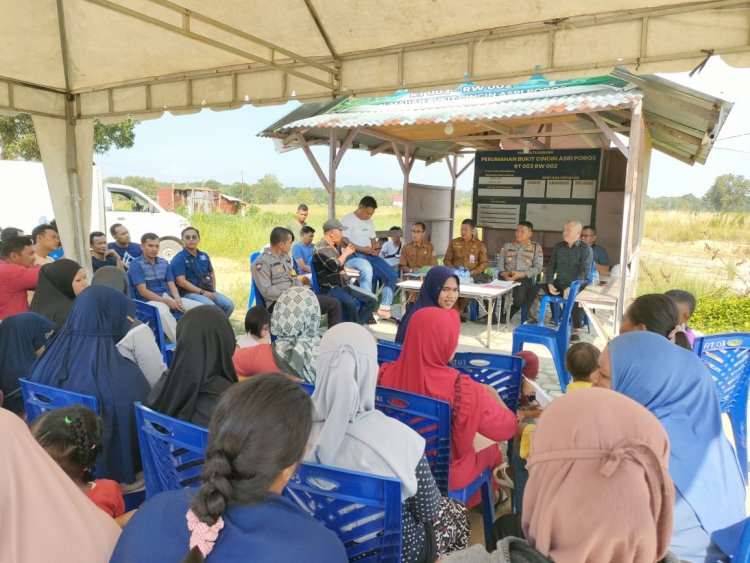 Kapolsek Tebing Puji Kebijakan Warga Perumahan BCA Terkait Penanganan Air Bersih