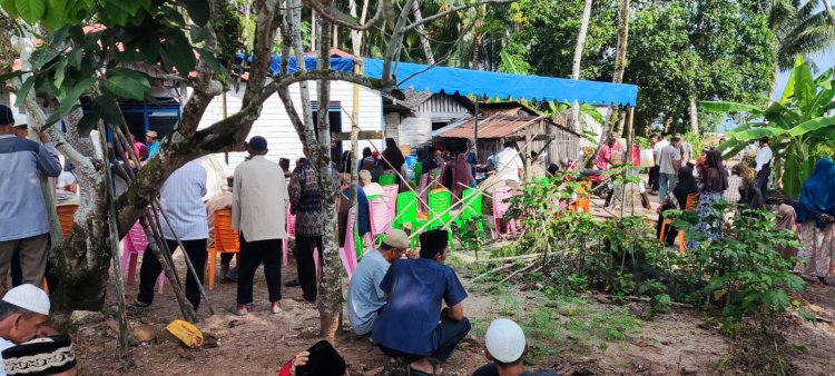 Brigadir Hendri Eko Susanto Peduli Kedukaan Warga