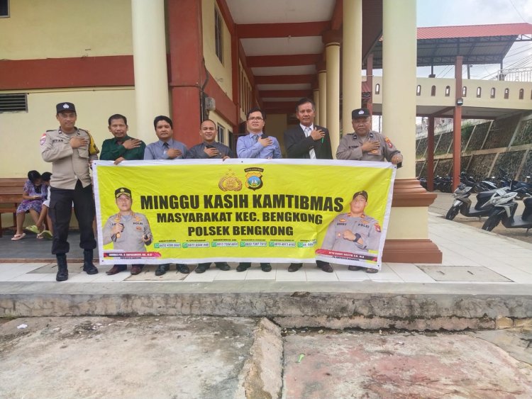 Minggu Kasih Kamtibmas di Gereja GKPI, Polsek Bengkong Tingkatkan Sinergi dengan Jemaat untuk Pilkada Damai