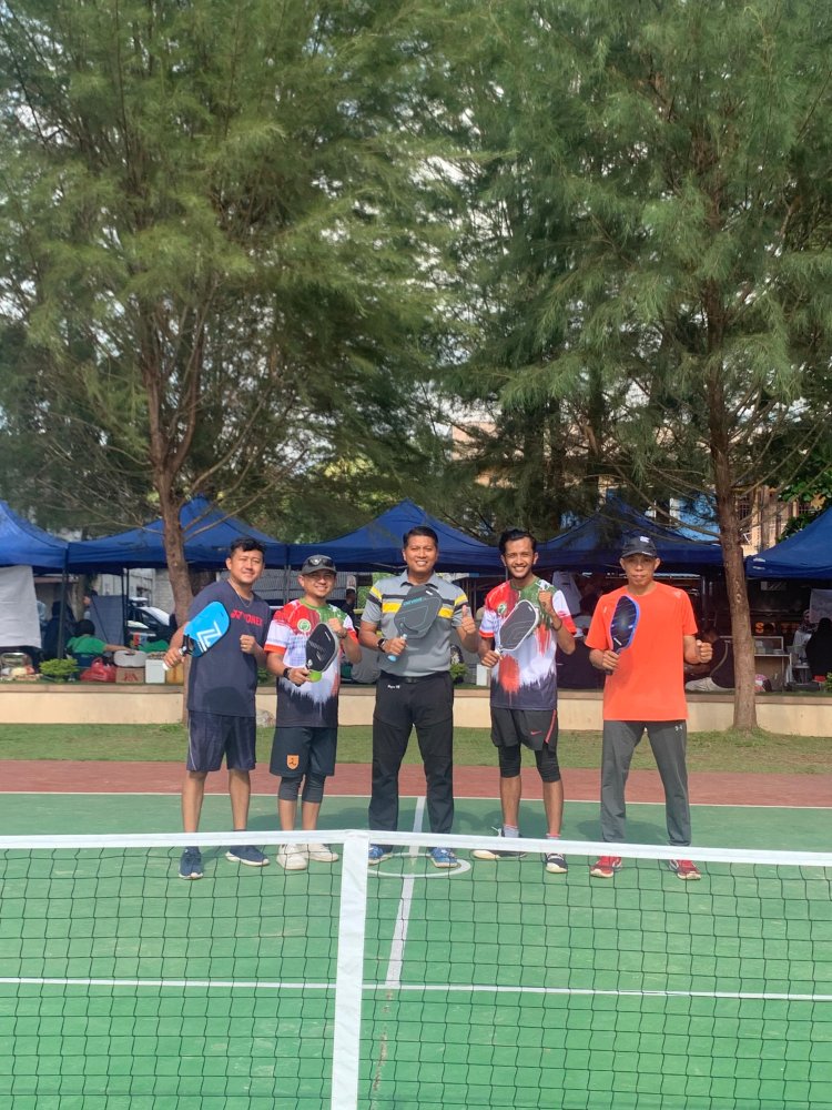 Pickleball Bangkit di Natuna Berkat Dukungan Danlanud RSA