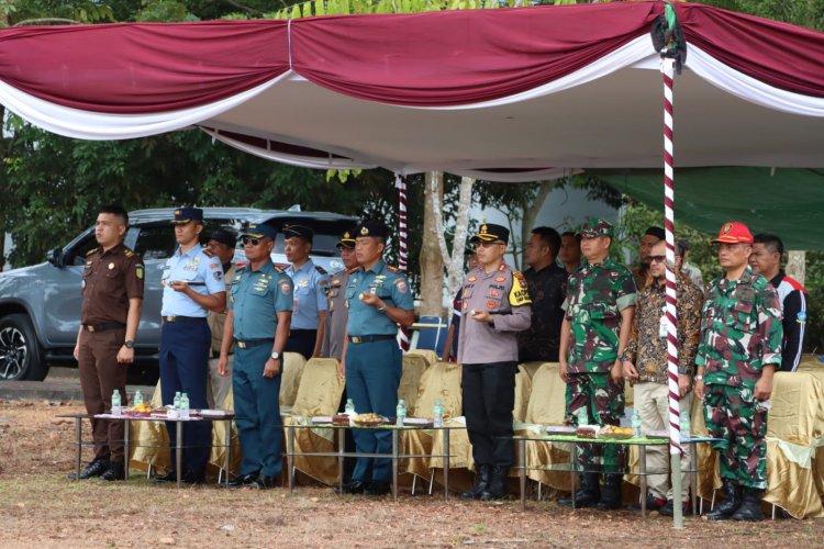 Kapolres Bintan Hadiri Upacara Pembukaan Pelatihan Outbond Peningkatan Kesadaran Bela Negara Bagi Remaja Masjid