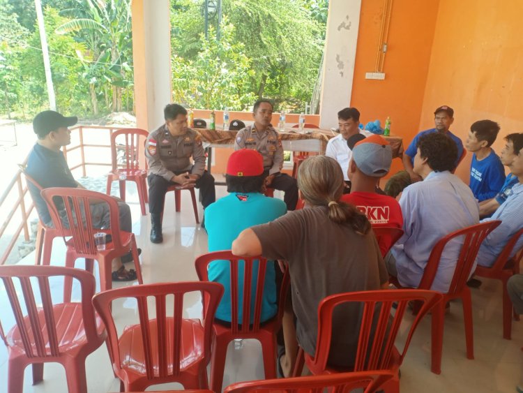 Kapolsek Sungai Beduk Sambangi Warga Bida Ayu dalam Giat Minggu Kasih, Ciptakan Lingkungan Aman dan Kondusif