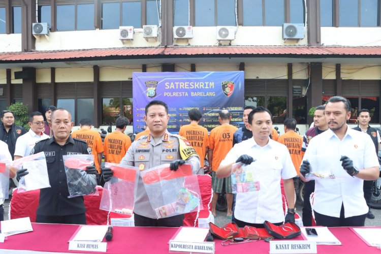 Polresta Barelang Ungkap Kasus Tindak Pidana Judi Sabung Ayam dan Dadu Goncang di Sei Beduk Kota Batam