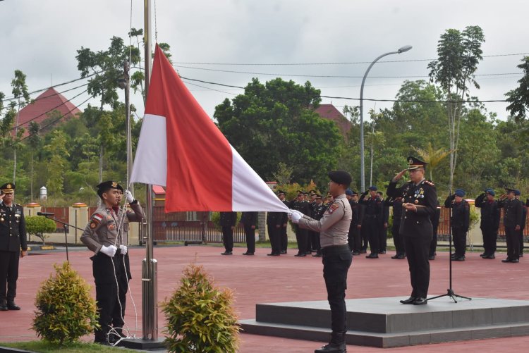 Polres Bintan laksanakan Upacara Peringatan Hari Pahlawan 2024