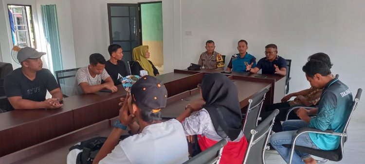 Problem Solving Bhabinkamtibmas Desa Tg. Hutan Mendukung Program Kapolri Presisi