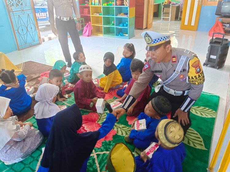 IPTU Abdurrahman Kunjungi TK Negeri Pembina Singkep Barat