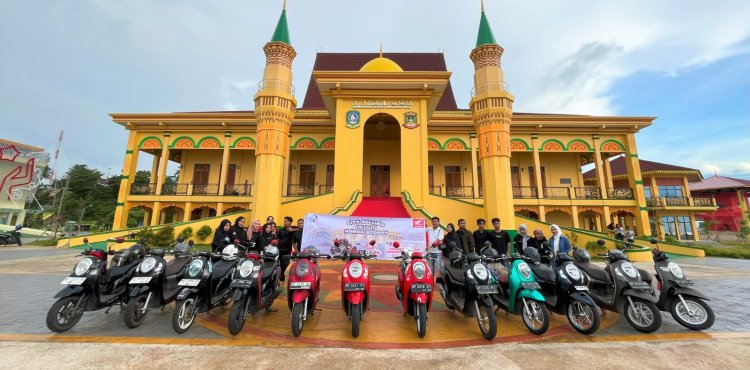 Komunitas Honda KEPRI Meriahkan Fashion Ride dan City Rolling dengan Semangat Kebersamaan