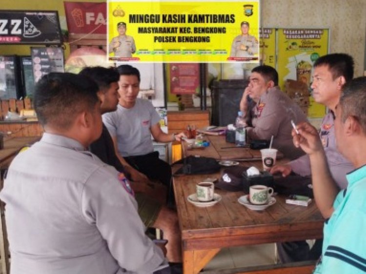 Polsek Bengkong Gelar Minggu Kasih Kamtibmas di Gereja Santo Damean