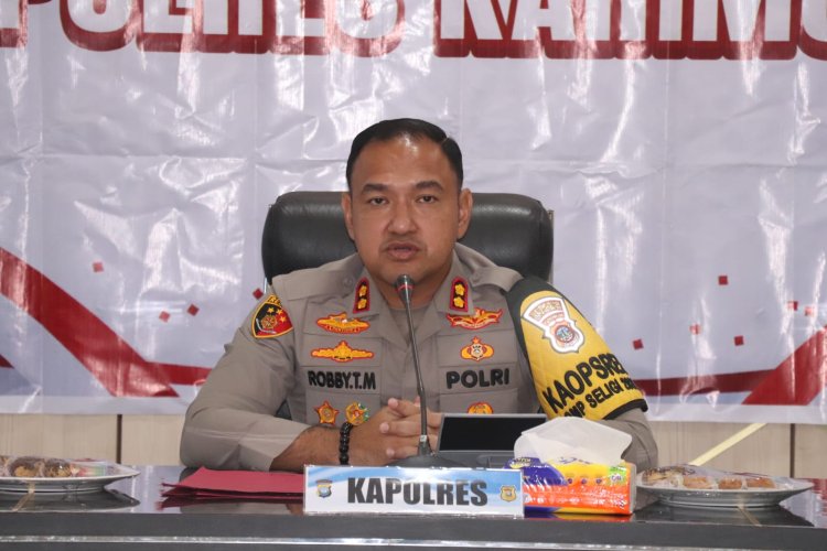 Himbauan Kamtibmas Masa Tenang Pilkada Serentak 2024 Oleh Kapolres Karimun