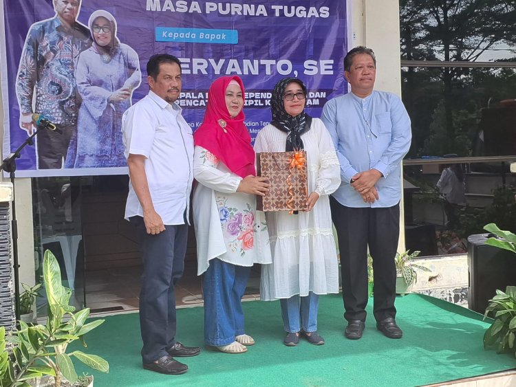 Kadis Disdukcapil Kota Batam, Harianto SE, Memasuki Masa Purna Tugas