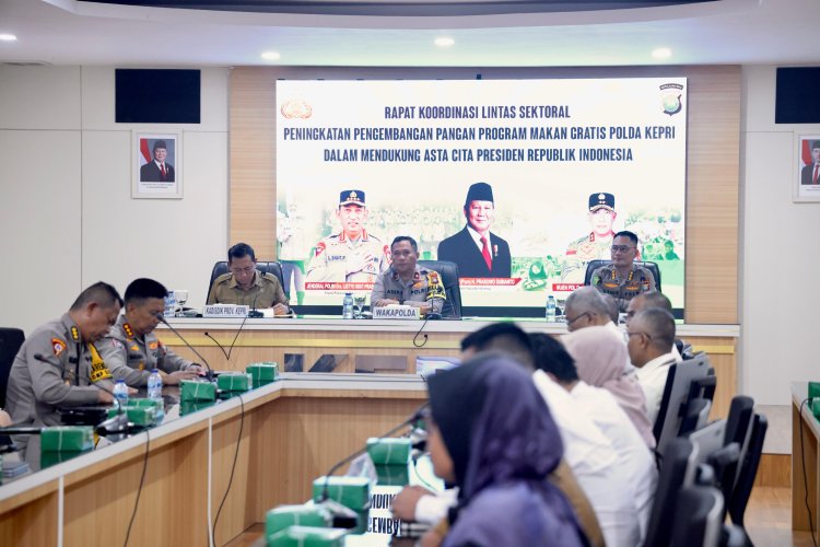 Polda Kepri Bersinergi dalam Rapat Koordinasi untuk Sukseskan Program Makan Bergizi Gratis