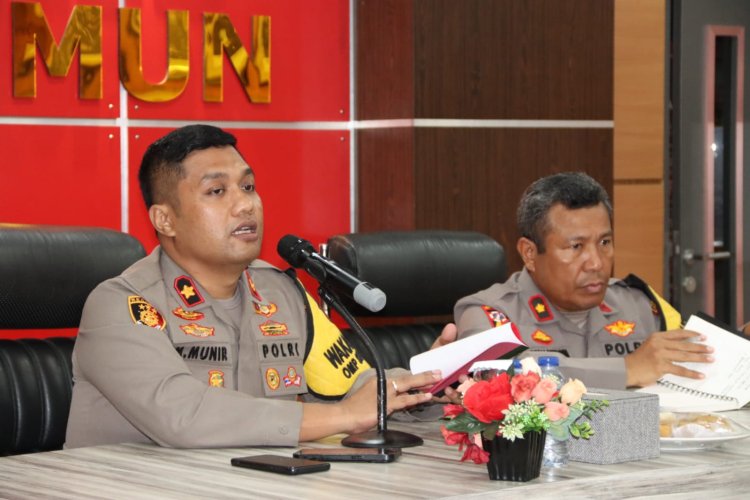 Polres Karimun Gelar Rakor Internal Operasi Lilin Seligi 2024