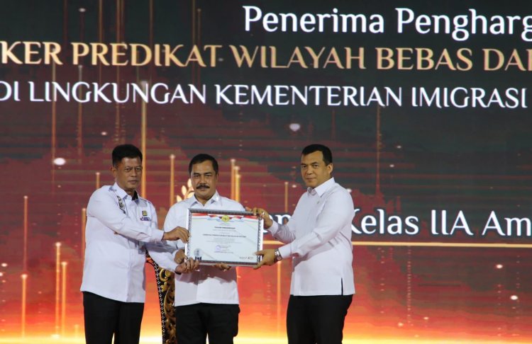 Lapas Batam Resmi Sandang Predikat WBK Tahun 2024