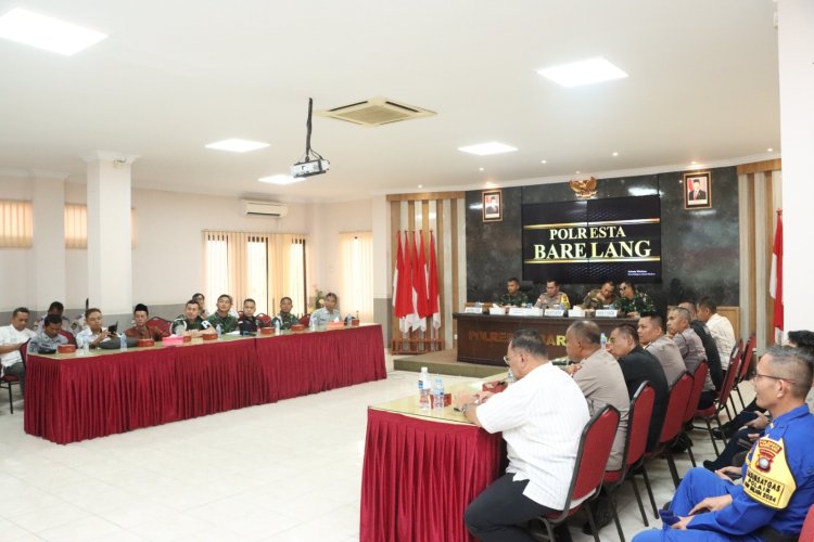 Polresta Barelang Gelar Rapat Koordinasi Lintas Sektoral untuk Kesiapan Pengamanan Natal 2024 dan Tahun Baru 2025