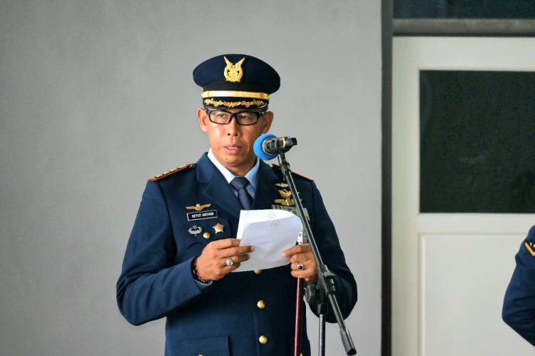 Danlanud RSA Natuna Bacakan Amanat Presiden: Pertahanan Kuat untuk Masa Depan Bangsa