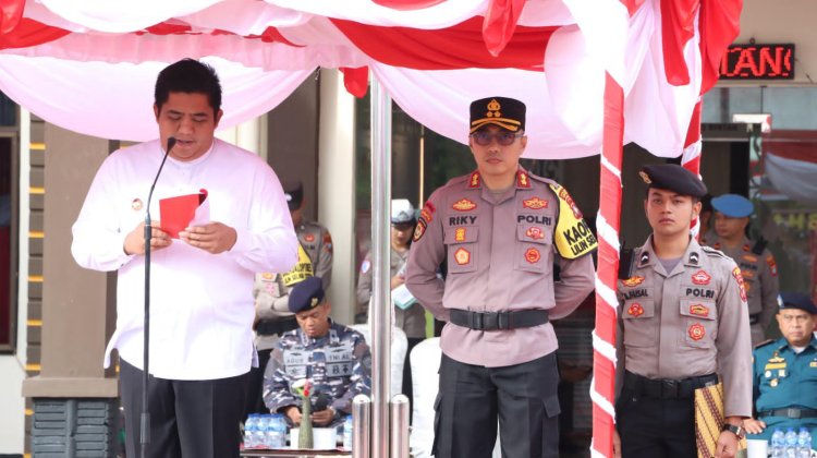 Apel Gelar Pasukan Operasi Lilin Seligi 2024, Polres Bintan Siap Mengamankan Natal dan Tahun Baru 2025