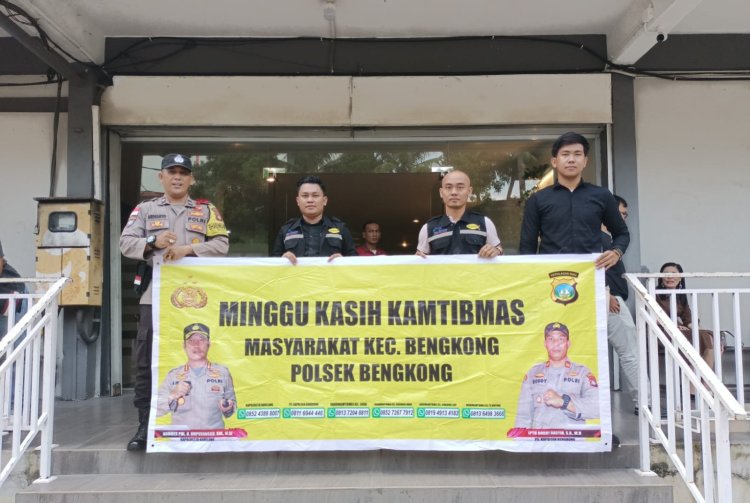 Minggu Kasih Kamtibmas: Polsek Bengkong Jalin Silaturahmi dengan Jemaat Gereja GBI Tabgha