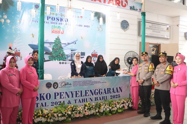 Kunjungan Kapolres Karimun Beserta Ibu Ketua Bhayangkari Cabang Karimun Di Pos Pengamanan Terpadu Dan Pos Pelayanan Ops Lilin Seligi-2024