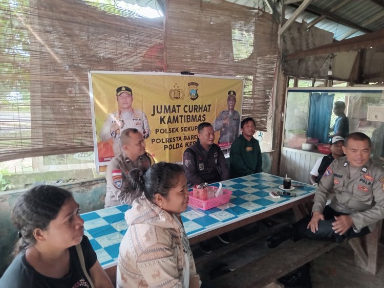 Jumat Curhat Kamtibmas: Polsek Sekupang Jalin Kedekatan dengan Warga