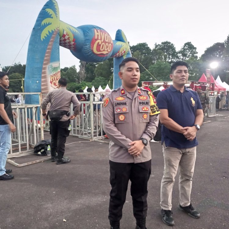 Polresta Barelang Gelar Pengamanan Ketat Konser Funfest di Stadion Abdul Jamal