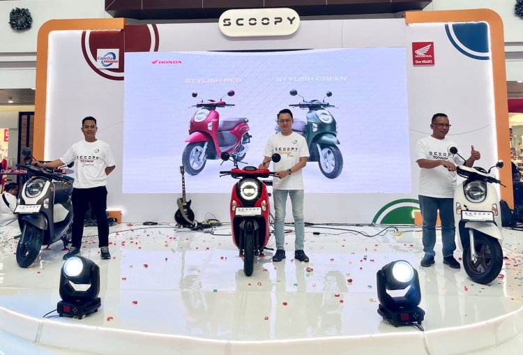 PT Capella Dinamik Nusantara Resmi Hadirkan New Honda Scoopy di Kepri