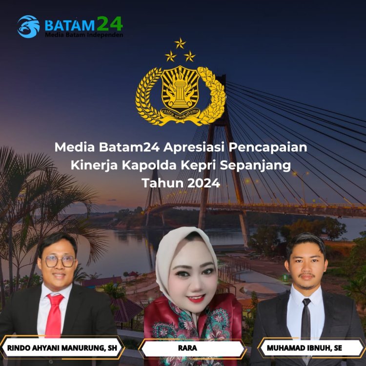 Pimpinan Media Batam24 Apresiasi Pencapaian Kinerja Kapolda Kepri Sepanjang Tahun 2024